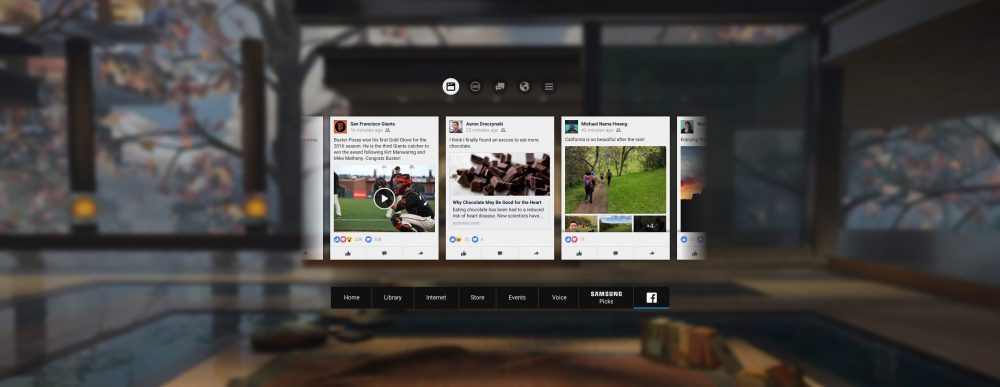 Gear VR将支持Facebook用户登录和浏览新闻-游戏价值论